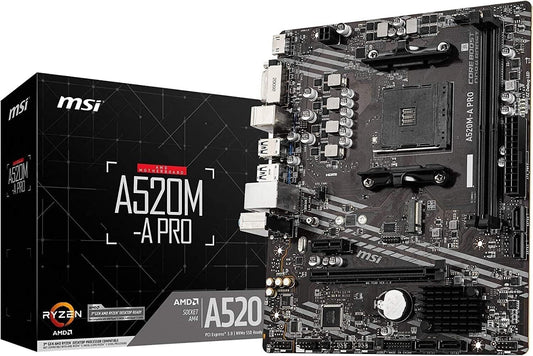 Motherboard MSI A520M-A PRO AM4 DDR4