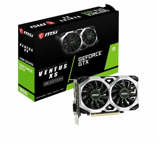 VGA MSI GeForce GTX 1650 D6 VENTUS XS OCV1 4G